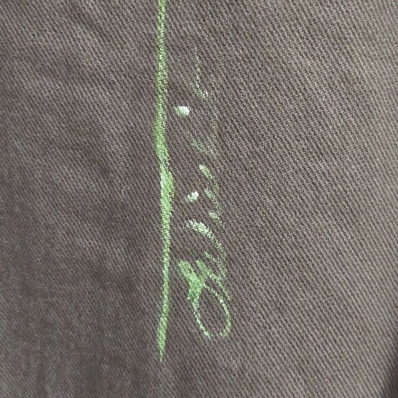 By Taylor American Original American Hand Painted L/XL Shacket Vtg Grunge Boho - Picture 10 of 15